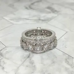 【希少】Vivienne Westwood コンビリング シルバー925 付属品
