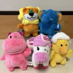 たべっ子どうぶつ THE MOVIE チャーム付きマスコット5体まとめ売り