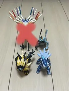 ポケモンモンコレ フィギュア まとめ廃盤 EHP_12 ネクロズマ 3体セット