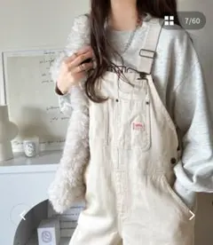 JaVa サロペット　S　アイボリー