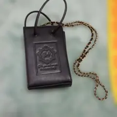 Rady ブラックレザーショルダーバッグ※ご購入前にコメントお願いします