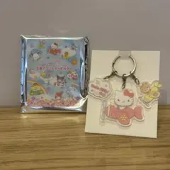 サンリオ　サンリオキャラクターズ　Sanrio アクリル　キーホルダー　3連