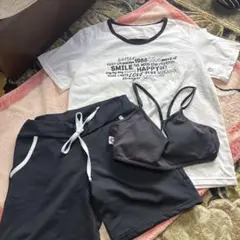 ミカランセ3セットTシャツ・パンツ・ブラジャー