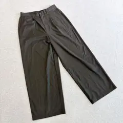 ラコレ　ワイドパンツ　Sサイズ　ブラック　ウエストゴム