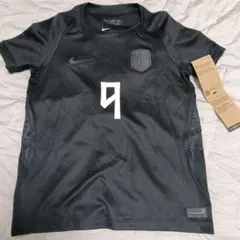 NIKE ノルウェー代表 ユニフォーム 9番 ブラック ハーランド 子供用M