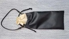折りたたみ傘用吸水カバー　ケース　ポーチ　ストラップ付き　ハンドメイド