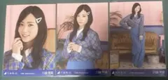 乃木坂46 川端晃菜 生写真 14周年記念 3種コンプのサムネイル