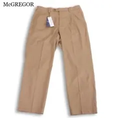 新品 McGREGOR マックレガー ストレッチ スラックス 86 ブラウン系