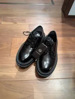 GU UNDERCOVERチャンキーソールプレーントゥシューズ