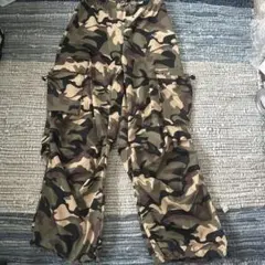 SHEIN カモフラージュ柄 カーゴパンツ 迷彩 M