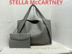 STELLA McCARTNEY ロゴ パンチング トートバッグ ポーチ付 AVW01 ステラマッカートニー パンチングロゴ トートバッグ ポーチ付き