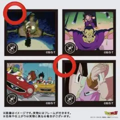 ドラゴンボールZ ポップアップ　ランダムフレームマグネット2点(バラ売可)