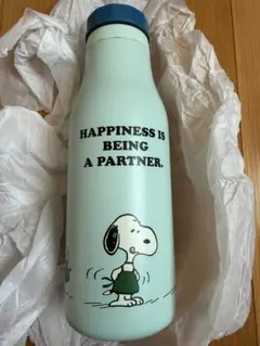 スターバックス ステンレスロゴボトル PEANUTS オフホワイト 473ml