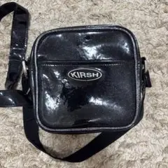 KIRSH キルシーショルダーバッグ エナメルバッグ サイドバック