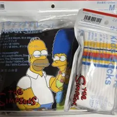 ファミマ×ザ・シンプソンズ コラボスウェット Mサイズ　& ソックス2点セット