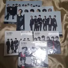 SixTONES　Imitation Rain3枚セット クリアファイル付き