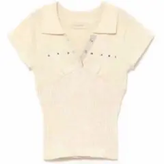 andmary Lindsay logo tops ivory - メルカリ