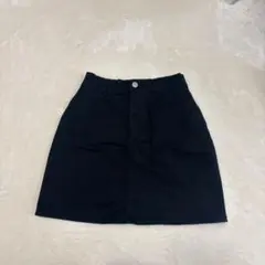 WEGO スカート　台形　黒　ブラック　タイト