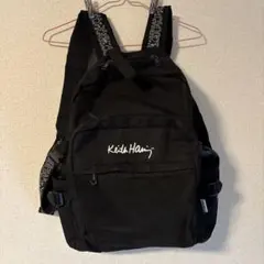 Keith Haring 黒 リュック・バックパック　ハートのサムネイル