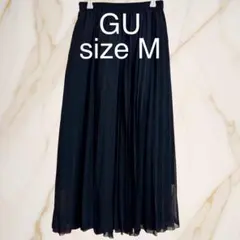 【GU】プリーツロングスカート size M