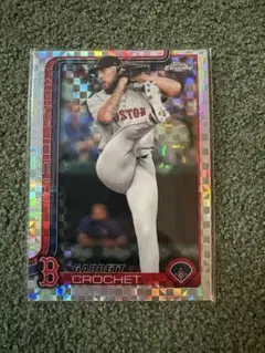 ギャレットクローシェ　topps chrome 2025