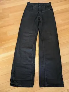 25SS ann demeulemeester ブラックデニム 44のサムネイル