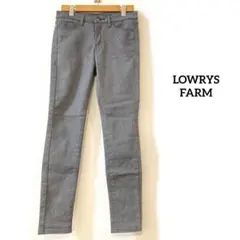 LOWRYS FARM スキニーパンツ　ボトムス　レディース　グレー　M
