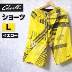 O'Neill オニール ボードショーツ サーフパンツ L イエロー チェック