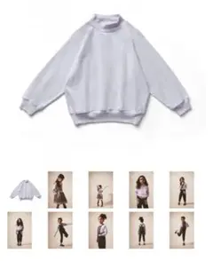 SOOR PLOOM RAGLAN MOCK TEE 8y
