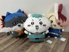 僕のヒーローアカデミア ちいかわ めちゃもふぐっとぬいぐるみ 3体セット