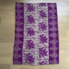 リサイクルサリーのブランケット☆ ひざ掛け 毛布 テーブルカバー ソファーカバー