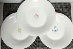 皿 　花柄 洋食器　 カレー皿