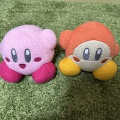 星のカービィ　ぬいぐるみニット　カービィ ワドルディセット