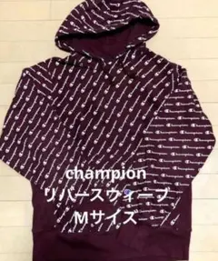 championロゴ柄Mサイズ パーカースウェットチャンピオンused