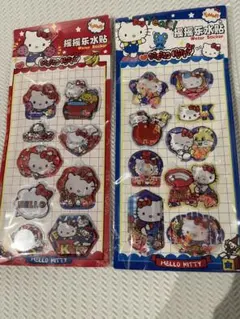 ハローキティ ウォーター水入りシール2枚セット
