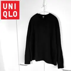 ✅UNIQLO - カシミヤクルーネックセーター 4XL