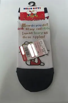 ハローキティSNレトロミミイ 靴下 ソックス しまむら レトロシリーズ