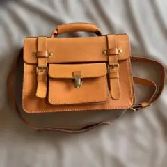 HERZ ヘルツ レザー 2way ショルダーバッグ