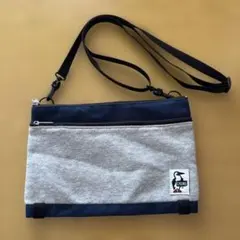 CHUMS ショルダーバッグ グレー/ネイビー