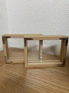 無印良品　木製フォトフレーム２個のサムネイル
