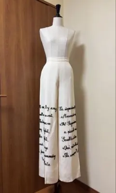 ヴィンテージ　パンツ　ビーズ