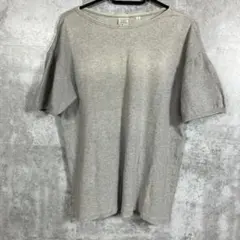 N298−4/05 AVIREX U.S.A. リブTシャツ グレー Lサイズのサムネイル
