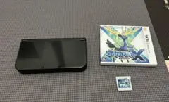 Nintendo New3dSLL ブラック　ポケモンXソフト付き
