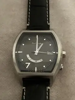 値下げ 稼働★Paul Smith ソーラー電波 腕時計 革ベルト、尾錠 純正