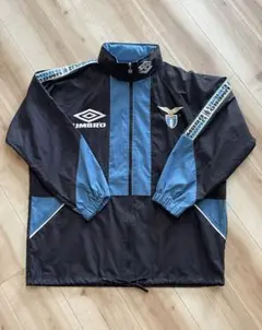 UMBRO アンブロ 90s ナイロントラックジャケット ラツィオ バイカラー UMBRO アンブロ 90s ナイロントラックジャケット ラツィオ バイ