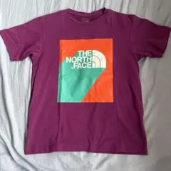 THE NORTH FACE Tシャツ パープル Lサイズ