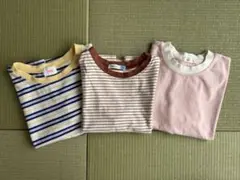 韓国子供服 kokokids digreen Hei Tシャツ ボーダー 無地