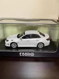 1/43 EBBRO SUBARU S206 ホワイト エブロ