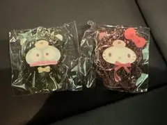 サンリオキャラクターズ アクリルキーホルダー ラテクマバージョン 2個セット