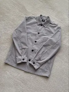 UNIQLO×Theory感動シャツジャケット 【S】ライトグレー美品✨